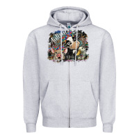Heather Grey Autism Zipper Hoodie - SublimationCraftShop