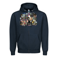 Navy Autism Zipper Hoodie - SublimationCraftShop