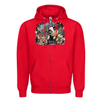 Red Autism Zipper Hoodie - SublimationCraftShop