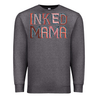 Charcoal Heather inked mama Premium Sweatshirt - JahusDesignShop