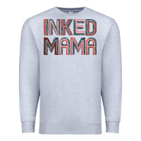 Heather Grey inked mama Premium Sweatshirt - JahusDesignShop