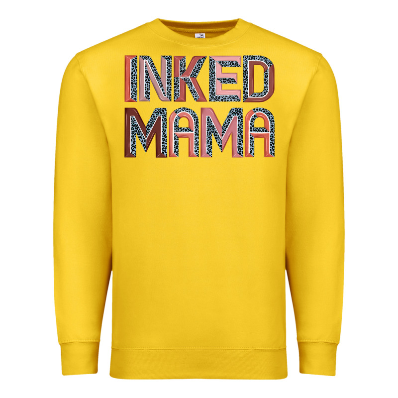 Inked Mama Premium Sweatshirt by JahusDesignShop | Teevron