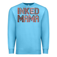 Ocean Blue inked mama Premium Sweatshirt - JahusDesignShop
