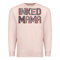 Pale Pink inked mama Premium Sweatshirt - JahusDesignShop