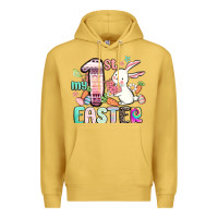 Antique Gold my first easter Premium Hoodie - MaliasSmallBusiness