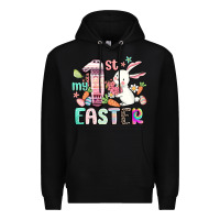 Black my first easter Premium Hoodie - MaliasSmallBusiness