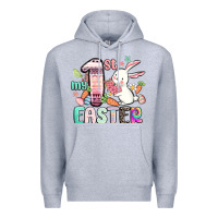 Heather Grey my first easter Premium Hoodie - MaliasSmallBusiness