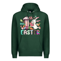 Sports Green my first easter Premium Hoodie - MaliasSmallBusiness