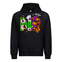 Black halloween np nurse practitioner Urban Hoodie - NancyCooperArtShop