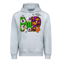 Heather Grey halloween np nurse practitioner Urban Hoodie - NancyCooperArtShop