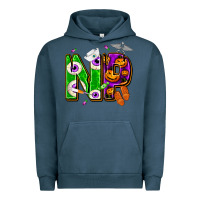 Pigment Midnight Navy halloween np nurse practitioner Urban Hoodie - NancyCooperArtShop