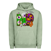 Pigment Oil Green halloween np nurse practitioner Urban Hoodie - NancyCooperArtShop