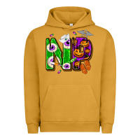 Pigment Peanut Butter halloween np nurse practitioner Urban Hoodie - NancyCooperArtShop