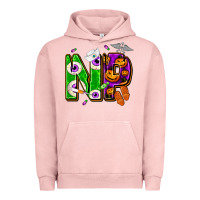 Pigment Salmon halloween np nurse practitioner Urban Hoodie - NancyCooperArtShop