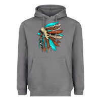 Storm indian headdress Heavyweight Hoodie - JahusDesignShop