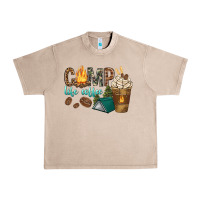 French Oak camp life coffee with coffee cup Urban Heavy Tee - texasbilliewilder