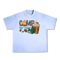Grape Ice camp life coffee with coffee cup Urban Heavy Tee - texasbilliewilder