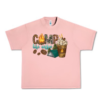 Salmon camp life coffee with coffee cup Urban Heavy Tee - texasbilliewilder