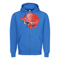True Royal red baseball helmet fa element Zipper Hoodie - FaDigitalArtStudio