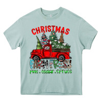 Arona christmas tree farm truck Heavy Core Tee - CowhideDigitalArt