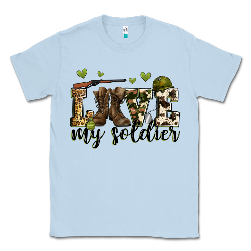 Love My Soldier Classic Tee by Zillion Design Studio | Teevron