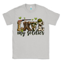 Moon Dust love my soldier Classic Tee - Zillion Design Studio