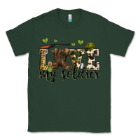Sports Green love my soldier Classic Tee - Zillion Design Studio