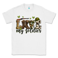 White love my soldier Classic Tee - Zillion Design Studio