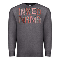Charcoal Heather inked mama Premium Sweatshirt - JahusDesignShop