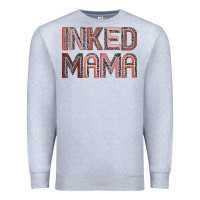Heather Grey inked mama Premium Sweatshirt - JahusDesignShop