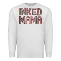 Oatmeal Heather inked mama Premium Sweatshirt - JahusDesignShop