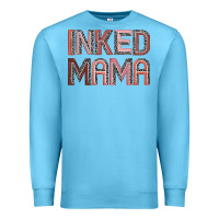 Ocean Blue inked mama Premium Sweatshirt - JahusDesignShop