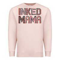 Pale Pink inked mama Premium Sweatshirt - JahusDesignShop