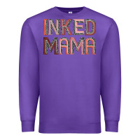 Purple inked mama Premium Sweatshirt - JahusDesignShop