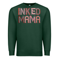 Sports Green inked mama Premium Sweatshirt - JahusDesignShop