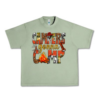 Oil Green campers gonna camp western Urban Heavy Tee - texasbilliewilder
