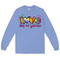 Colony Blue love has no gender Long Sleeve Tee - Zillion Design Studio