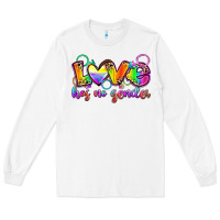 White love has no gender Long Sleeve Tee - Zillion Design Studio