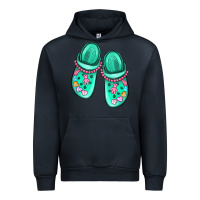 Navy nurse crocs Urban Hoodie - MaliasSmallBusiness