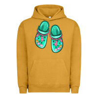 Pigment Peanut Butter nurse crocs Urban Hoodie - MaliasSmallBusiness