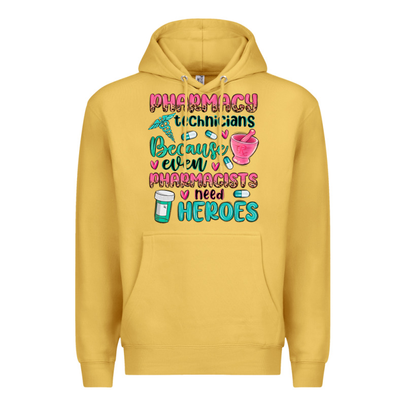 Pharmacy Technicians Premium Hoodie by MaliasSmallBusiness | Teevron