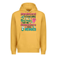 Mustard pharmacy technicians Premium Hoodie - MaliasSmallBusiness