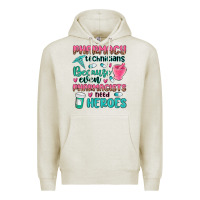 Oatmeal Heather pharmacy technicians Premium Hoodie - MaliasSmallBusiness