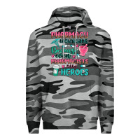 Slate Camo pharmacy technicians Premium Hoodie - MaliasSmallBusiness