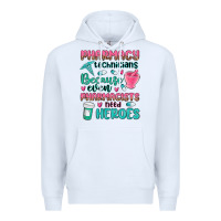White pharmacy technicians Premium Hoodie - MaliasSmallBusiness