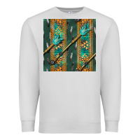 Dove Grey aztec and arrow Premium Sweatshirt - BundleAndBundleShop