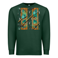 Sports Green aztec and arrow Premium Sweatshirt - BundleAndBundleShop