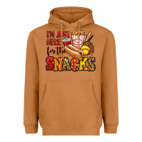 Meerkat i'm just here for the snacks softball Heavyweight Hoodie - Jasminsmagicworld