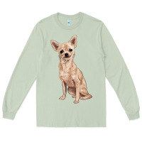 Matcha chihuahua Long Sleeve Tee - RanaPortraitStore