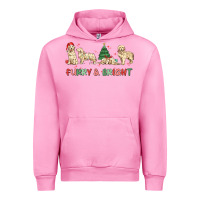 Fuchsia Pink furry and bright Urban Hoodie - MaliasSmallBusiness